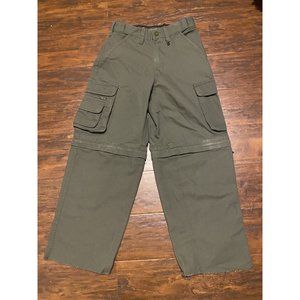 Boy Scouts Of America Convertible Switchback Pants Olive Green EUC